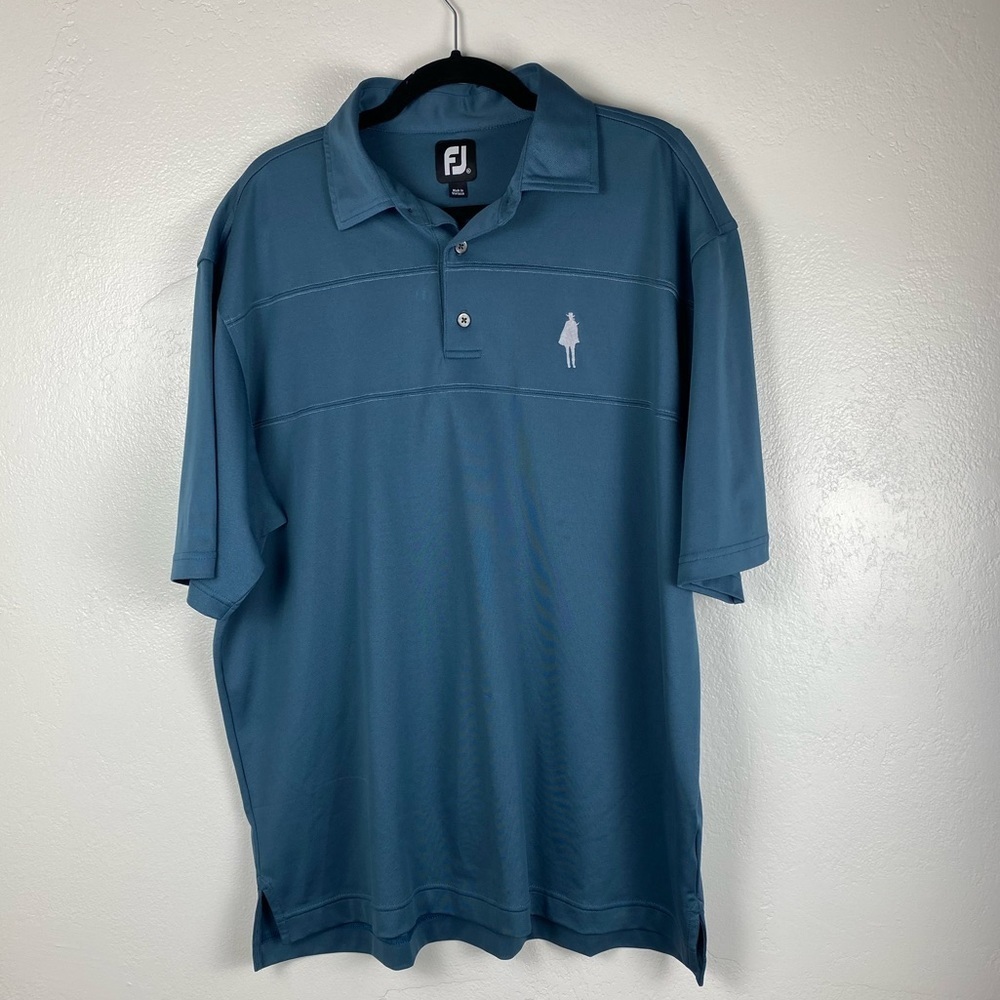 FootJoy Golf Short Sleeve Blue Polo Shirt Men’s size XL